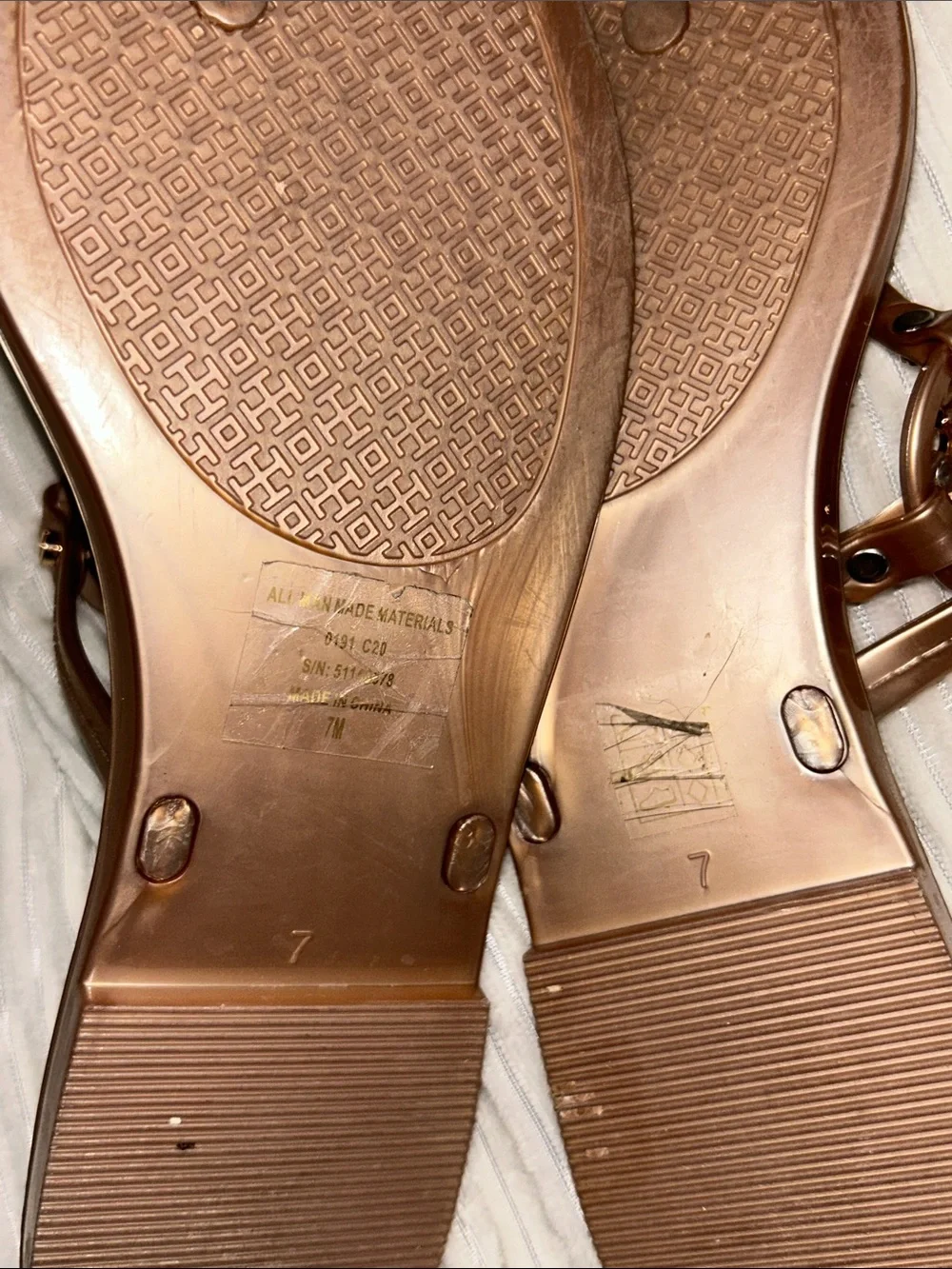 Tory Burch Mini Miller sandals SIZE 7